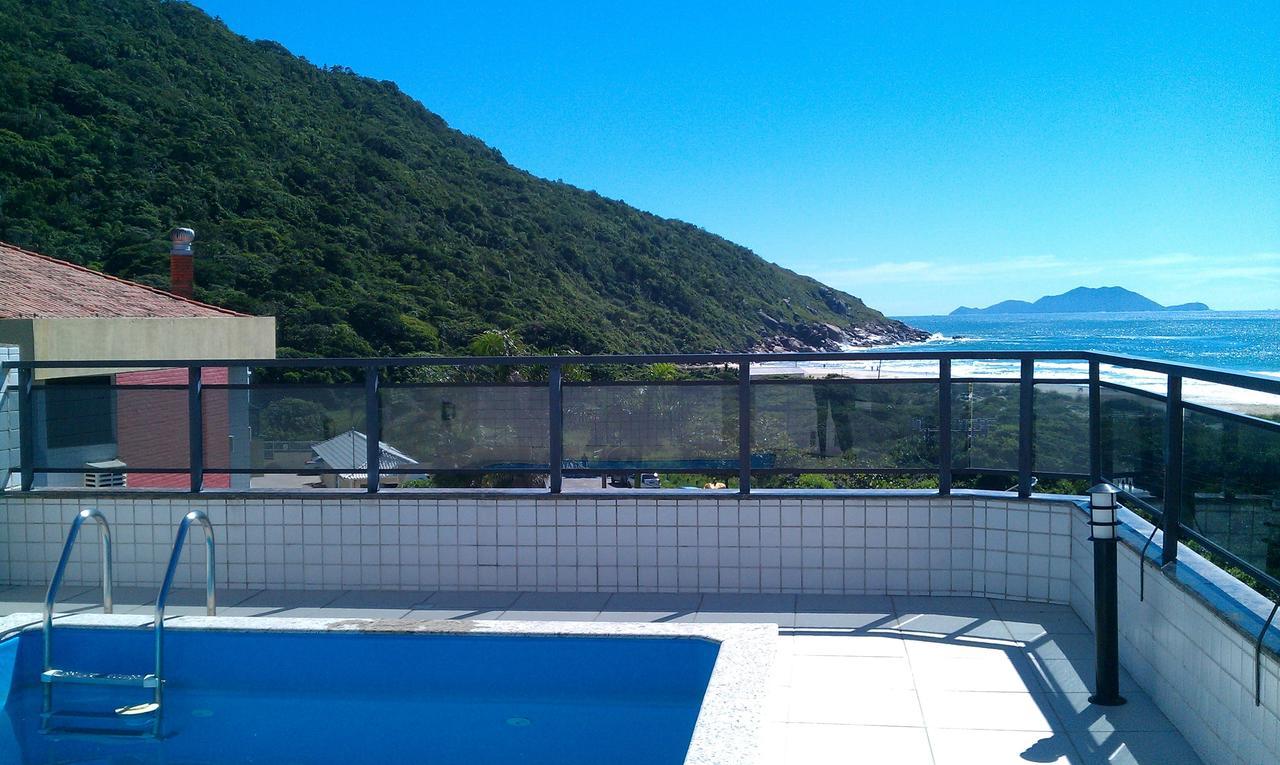 フロリアノポリスLinda Cobertura Frente Mar Com Piscina Privativa E Pe Na Areia!アパートメント エクステリア 写真